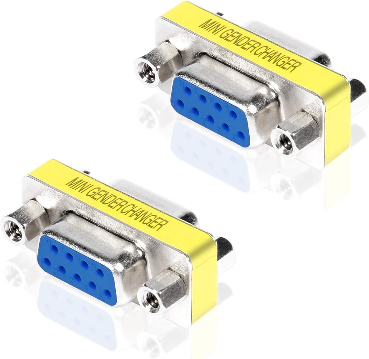 VTOP Gender Changer Slim Per 9Pin DB9 RS232 Seriale COM Per Adattatore