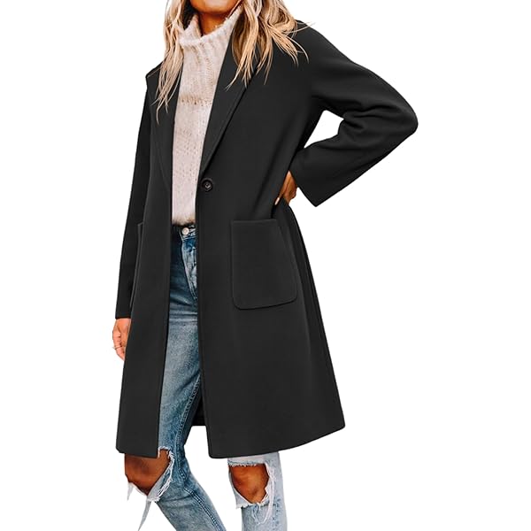 Amazon.com: Aprsfn Women's Winter Wool Coats Warm Double-breasted