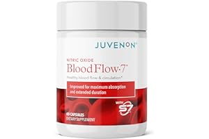 Juvenon BloodFlow-7 Nitric Oxide Supplement with Nitrosigine