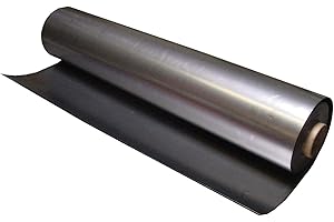 MinGraph Flexible Graphite Foil/Sheet, Bulk Roll 39.4" Wide x 100 Feet, Thickness .030", Pure Homogeneous, No Binder, No Insert, 99% Carbon 2010B Industrial Grade