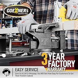 [Upgraded] Multi-Purpose Bench Vise 4-1/2", Table