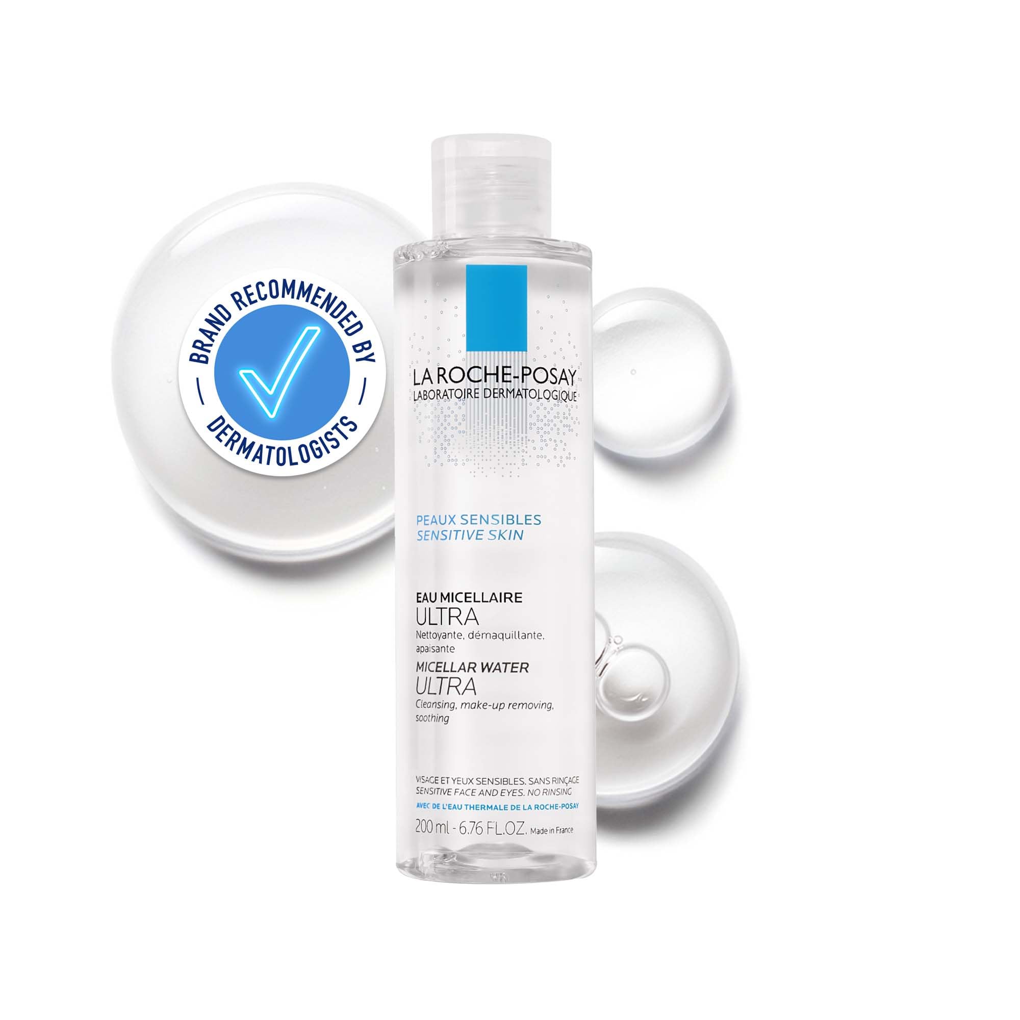 La Roche-Posay Sensitive Skin Micellar Water Make-Up Remover Cleanser 200ml