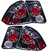Honda Civic Sedan Replacement Tail Light Assembly (Inner and Outer, Gun Metal) - 1-Pair