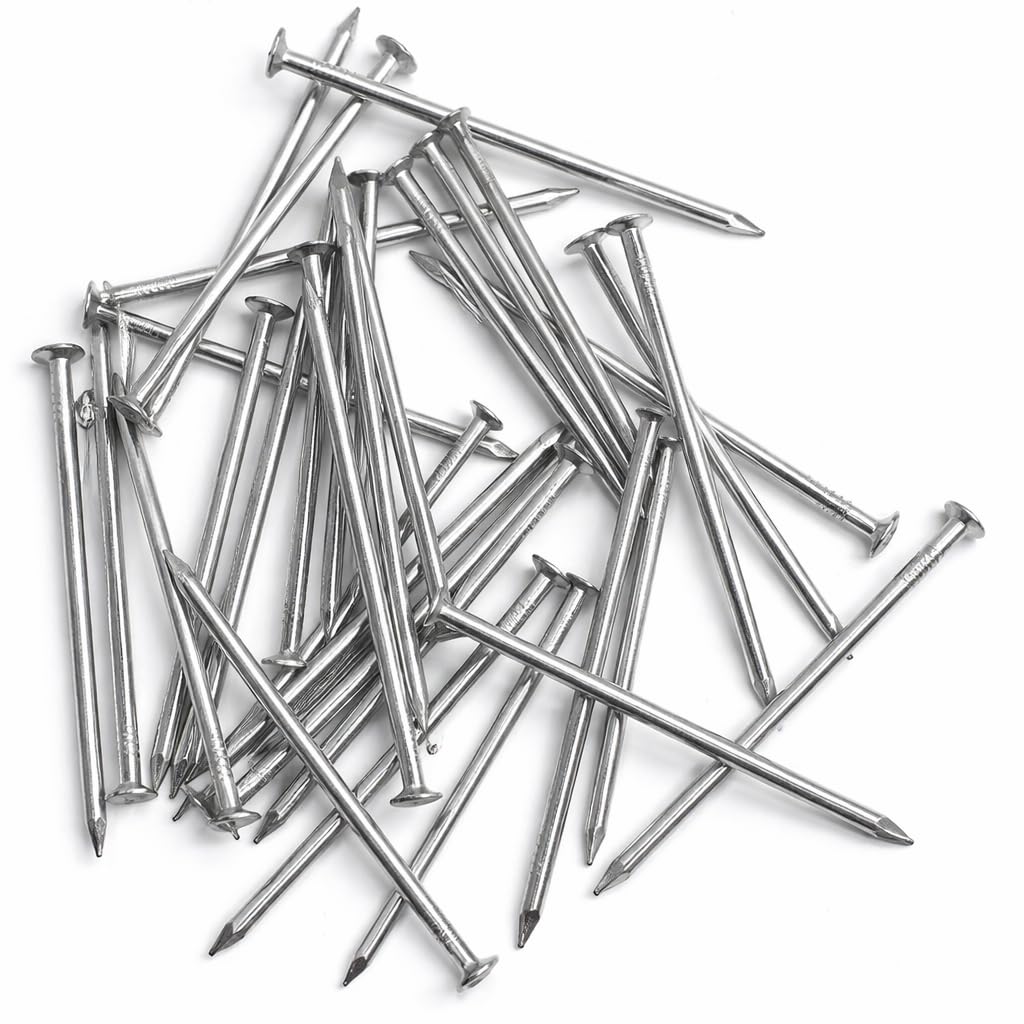 2.2mm x 50mm Long Multi Purpose Plain Steel Nails (Pack of 50) E13B