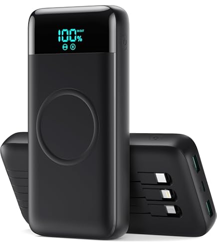 Amazon.com: Wireless Portable Charger Power Bank, 26800mAh 10W