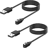 2 Pack 3.3FT Magnetic Charging Cable for AfterShokz Aeropex AS800 & OpenComm ASC100SG & Shokz OpenRun Pro mini Bone Conductio