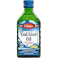 Carlson - Cod Liver Oil, Omega-3s EPA & DHA, Heart, Brain, Vision & Joint Health, Norwegian, Fruit Splash, 250 ml
