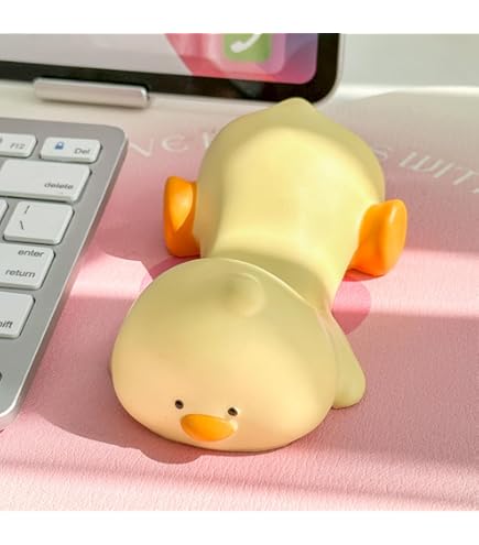 Rectangle Mouse Mat & Round Coaster Set - Yellow Rubber Ducks Duckling