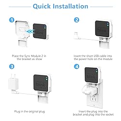 Outlet Wall Mount for Blink Sync Module 2, Mount