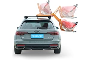 TOOENJOY Elevate Lift Assist Roof Rack, SUV Bike Kayak Carrier Elevating Assist Camping Multiple Loading