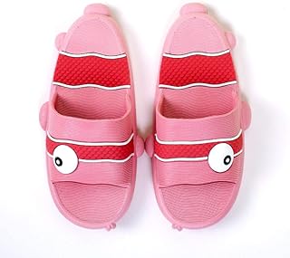 Nonebranded Kinderpool Shoeschildren'S Hausschuhe, Sommer Jungen Hausschuhe, Baby Soft Bottom rutschfeste Sandalen und Hausschuhe-Red_25-26 Unterl?nge ca. 18