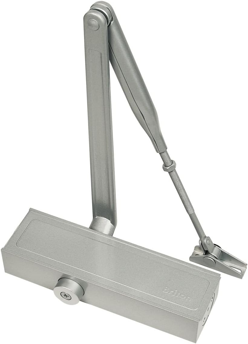 Briton 1110 Overhead Door Closer Silver