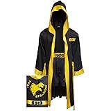 Rocky Balboa BLACK Movie italian Stallion Boxing Robe