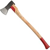 Forest Felling Axe for Tree Cutting - 31&rdquo; German-Made Maul with Ash Handle and Steel Wedge Blade - Heavy-Duty Tree Felling and Wood Splitting Forestry Tools and Bushcraft Gear by Kings County Tools