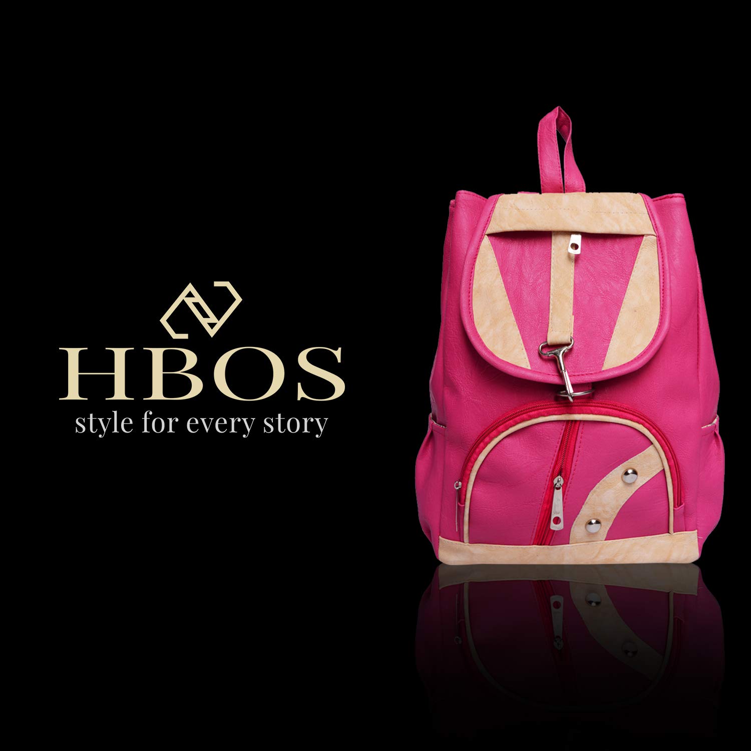 hbos traders girl's backpack handbag(bag 42,pink)