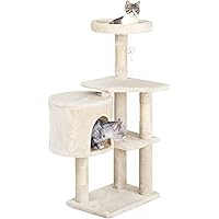 BestPet Cat Tree 36 inch Tall Scratching Toy Activity Centre Cat Tower Cat Condo Multi-Level Furniture Scratching Posts for I