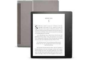 Kindle Oasis – With 7” display and page turn buttons