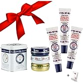 Rose bud Salve - Collectors Lavish Layers 3x Set & 3x Rosebud Trio Lip Balm - Original Salve, Minted Rose, Strawberry Lip Balm & Trio Lip Gloss Tubes - Christmas Gift Set with Ebook