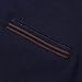 Womleys Mens Casual Slim Fit Short Sleeve Collared Polo T Shirt (US Medium, Navy Blue)