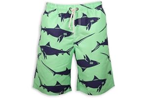 PREFER TO LIFE Men's Board Shorts, Quick Dry Swimwear Beach Holiday Party Bermuda Swim Big Pants …