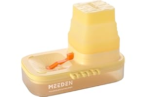 MEEDEN Portable Paint Brush Cleaner: Paintbrush Rinser with 5-Slot Silicone Brush Holder - Brush Washer for Acrylic Watercolo