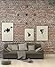 Clever Creations Black DIY Battery Powered Adhesive Wall Clock - 20