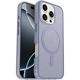 OtterBox iPhone 16 Pro - Symmetry Series+ Case - Denver Dusk Purple (Clear) - Snaps to MagSafe - Ultra-Sleek - Raised Edges Protect Camera & Screen - Non-Retail Packaging