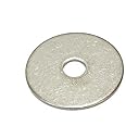 Pack of 100 Stainless Steel Fender Washers - 1/4 x 1-1/4-Inch Bolt Dropper Flat Washers for Screws and Bolts - Corrosion Resistant for Wood, Metal, and Wet Environments
