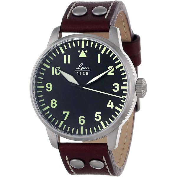 Amazon.com: Laco Munster Type A Dial Swiss Automatic Pilot Watch