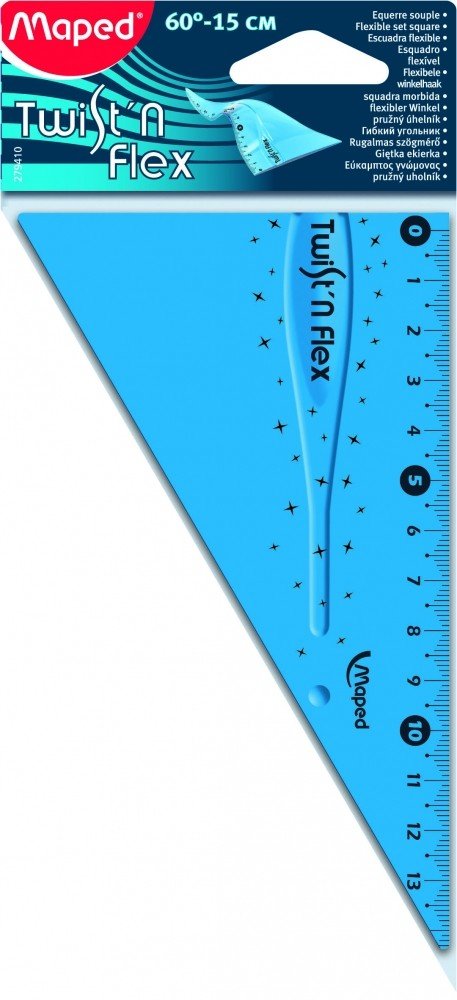 Maped 279410 60 Degree "Twist'N" Flex Set Square