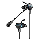 ARKARTECH MG2【振動タイプ】 ゲーミング イヤホン ps4 ヘッドセット イヤホンマイク ps4ヘッドホン イヤフォン ゲームヘッドセット 重低音 マイク付き ゲーム用 携帯 スマホ switch リモコン付き ブルー MG2BLUE