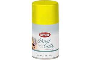Krylon KSCS036 Short Cuts Aerosol Spray Paint, 3-Ounce, Sun Yellow