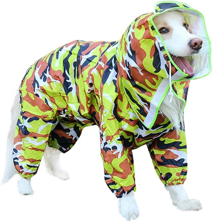 amazon dog raincoat with hood