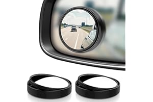 2PCS HD Glass Blind Spot Mirrors Car /360° Rotatable Side Mirror Blindspot, Wide Angle Car Mirror for Sedan/SUV/Truck/Waterpr