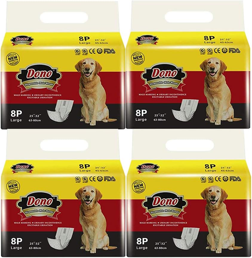 extra large male dog diapers