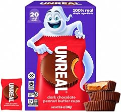 UNREAL Halloween Dark Chocolate Peanut Butter Cups, 10.6 OZ