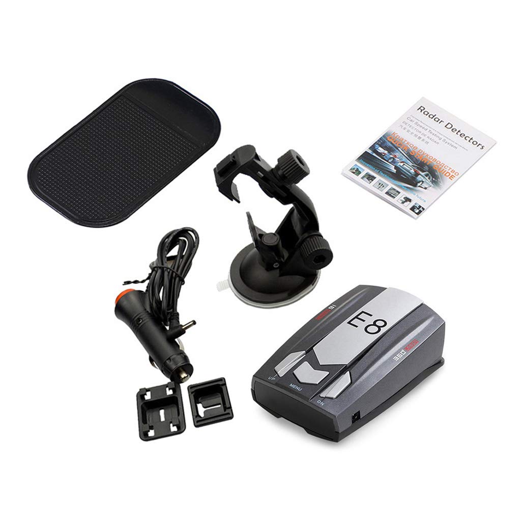 Lilongp 9880 - Detector de Coche antirreflejos, Pantalla LED ...