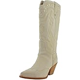 Sam Edelman James Wide Calf Women's Boots Sand Suede Size 10 M