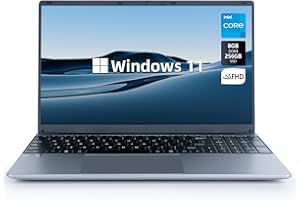 MAYPUG Laptop, 15.6 inch Laptop, 16GB RAM 512GB ROM, Intel Celeron Quad-Core Processors,1080P FHD, 38000mWh Battery, Laptop Computers Support WiFi, Bluetooth, Type-C, TF Card