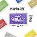 12 Color Craft Ink Pad Rubber Stamps Partner Set Washable for Stamping Teachers Kids Baby Prints Scrapbooking Fingerprinting Card Making