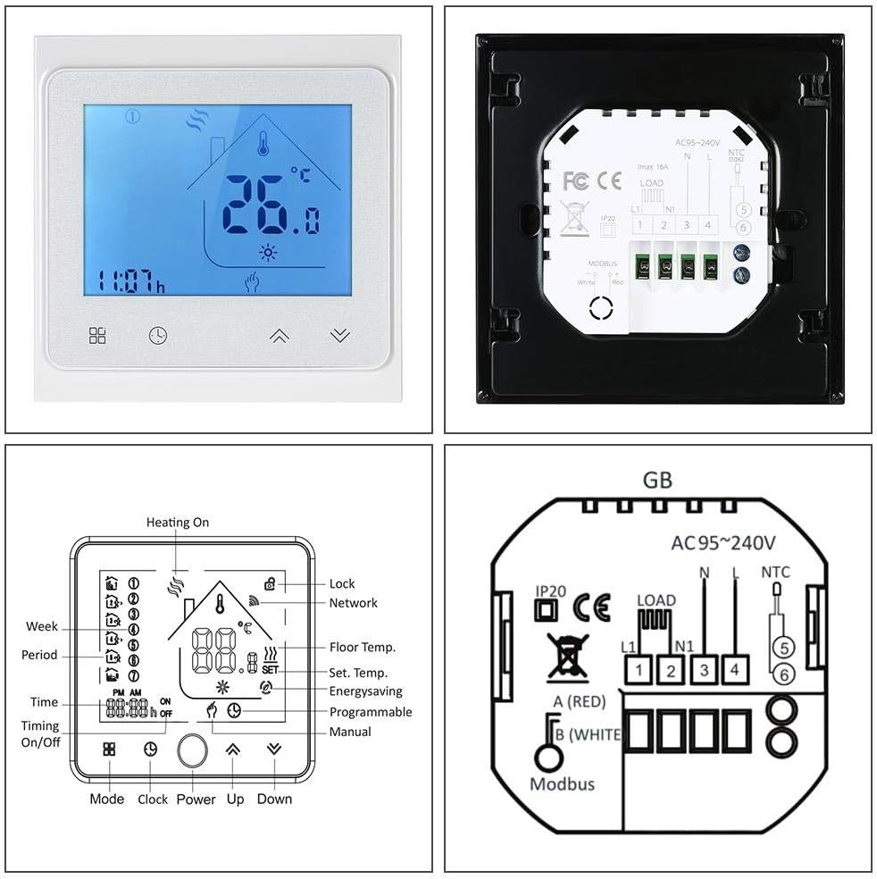 wifi thermostat compatible with google home