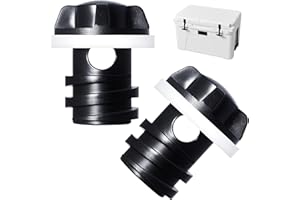 METVOT Cooler Drain Plug for YETI, 2 Pack Replacement Cooler Accessories, Compatible with YETI Tundra, Tank and RTIC Coolers, Ice Chest Plug for YETI