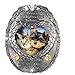 Banberry Designs Loving Memory Pet Photo Remembrance Ornament - Embossed with The Saying, Heaven Sent My Own Angel to Love and It was Covered with Fur - Pet Memorial Ornament - Pet Sympathy