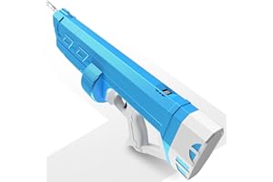 The Most Powerful Automatic Electric Water Gun 2.0 for Adults/Kids, YTKIH Squirt Guns Auto Suction Water with 100 Ammos, Full