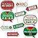 Big Dot of Happiness Funny Ugly Sweater Holiday - Christmas Party Photo Booth Props Kit - 10 Piece