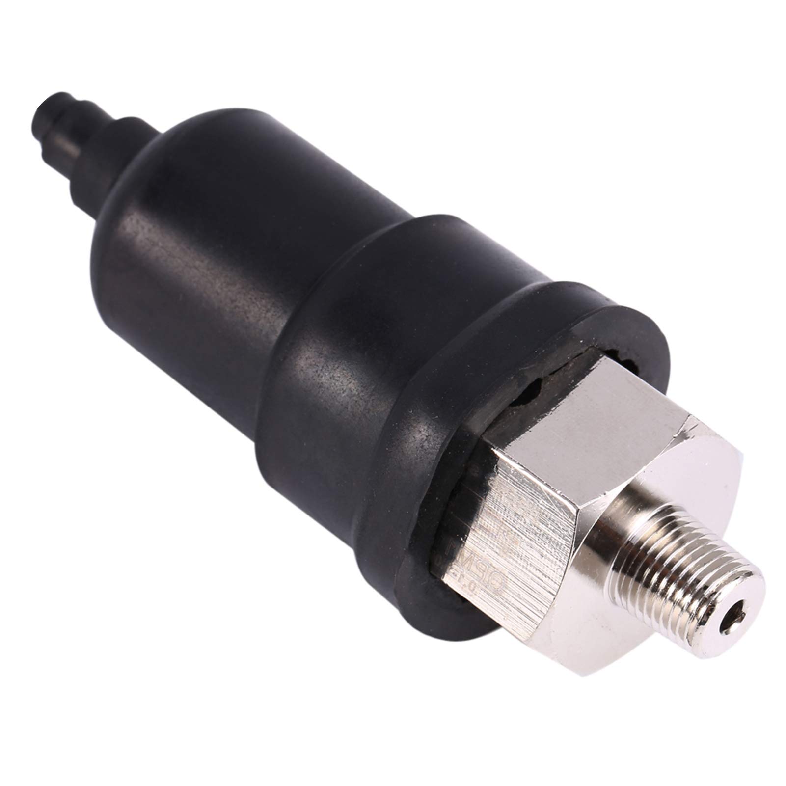 Adjustable Pressure Switch, Normally Open Pneumatic Switch,1/8in Male Thread Connection Nozzle,0.1-1.0 MPA Pressure Range