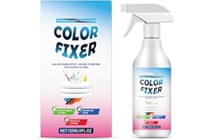 Fabric Color Fixative Liquid Prevents Dye Bleeding Locks Color for Most Fabrics Safe for Sensitive Skin and Baby Clothes Colo