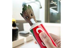 BONNECHANCE 2024 New Baby G-Root Toothpaste Topper G-Root Toothpaste Cap The Tree Man I Am G-Root Toothpaste Dispenser for Kids, Star Wars Fans G-Root for Kids Christmas Gift Box