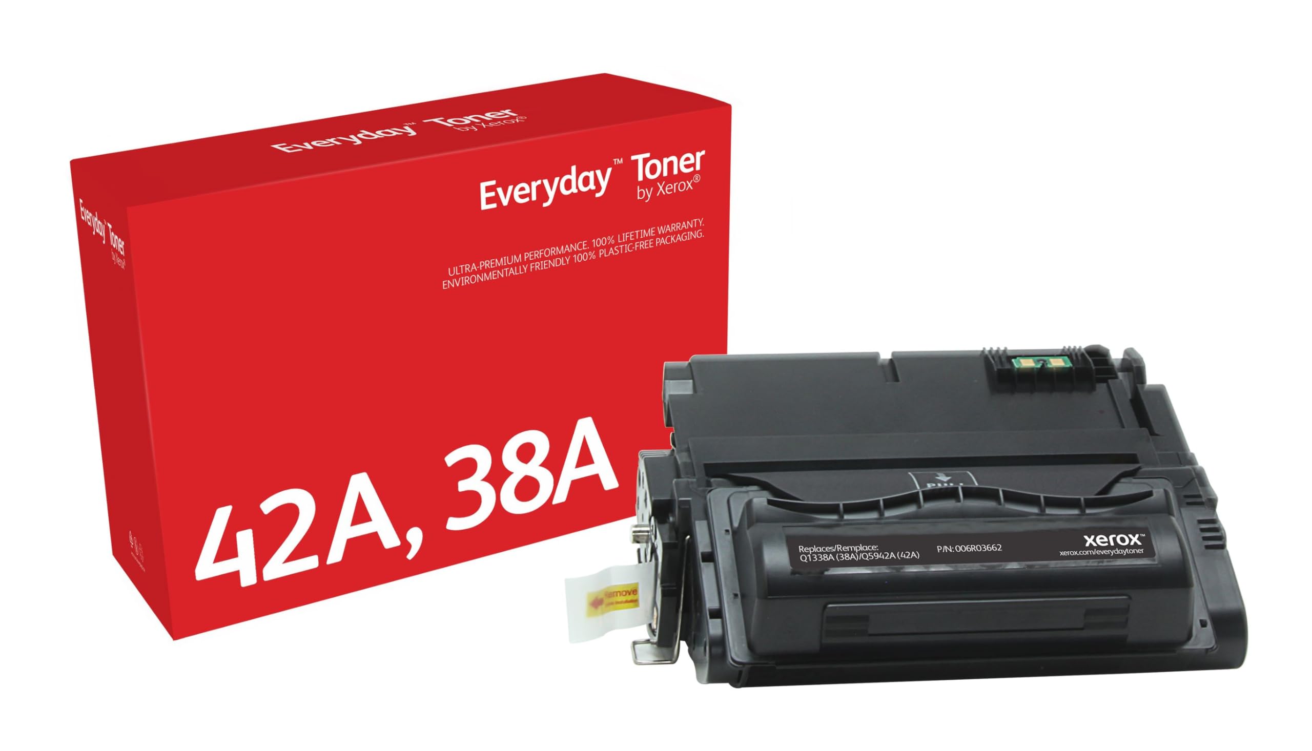 Xerox Everyday Compatible HP 38A Q5942A/ Q1338A Black Toner, Standard Capacity