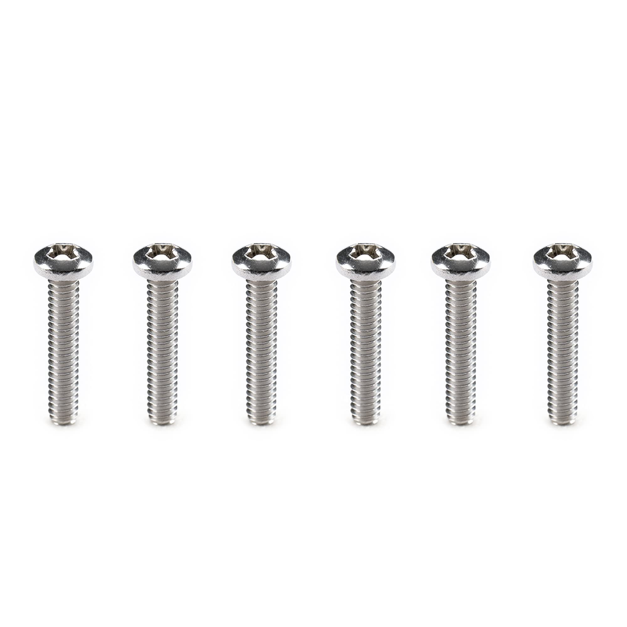Musiclily Pro #4-40X5/8" Stainless Steel Saddle Intonation Screws for American Strat Style Electric Guitar Tremolo Bridge(Set of 6)